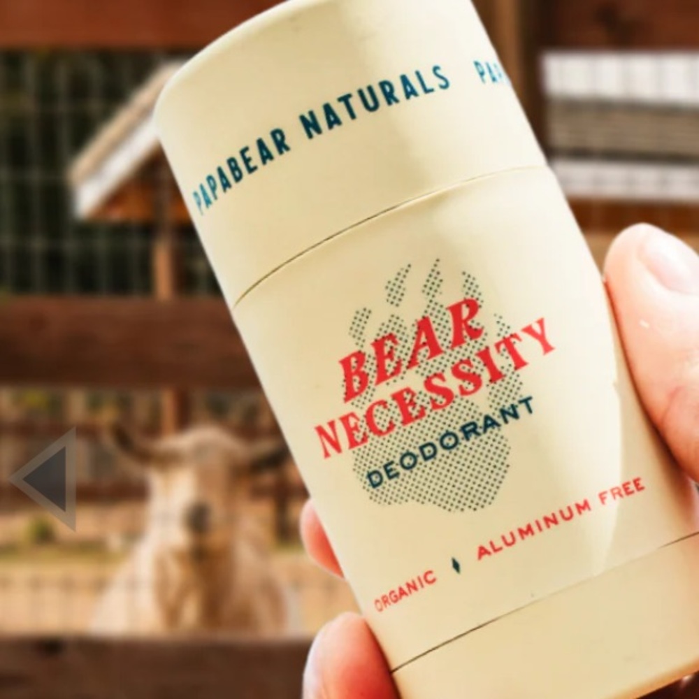 Bear Necessity aluminum FREE Deodorant for men and women! Zoom in for details🇺🇸